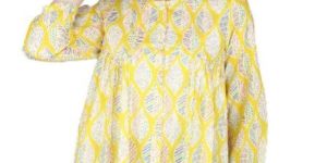 Ladies Floral Print Cotton Top