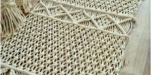 MACRAME TABLE RUNNER