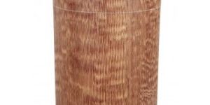 Beige Leather Pencup