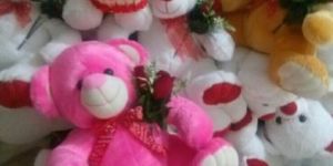 Teddy Bear with Rose
