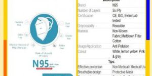 N-95 MASK AND 3-PLY DISPOSABLE MASK