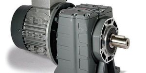 Two Stage Helical Geared Motor