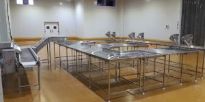 SS Shrimp Packing Table