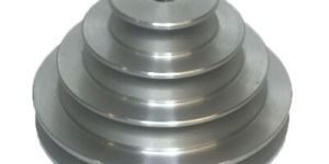 D Section Solid 2-3-4-5 Groove Pulley With H.NOB