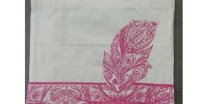 Cotton Bag with Self Handle