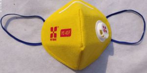 Yellow N95 Face Mask