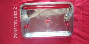 Stainless Steel Dollar Tray