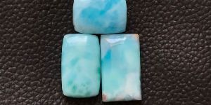 Cushion Shape Larimar Gemstone