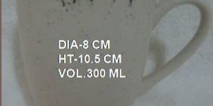 Ceramic Milk Mug 11 Oz