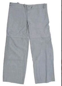 Split Leather Trouser