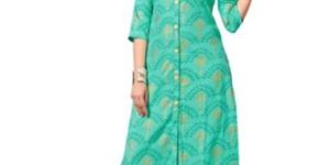Green Cotton Kurti