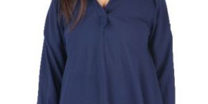 Blue Semi Formal up Down Top