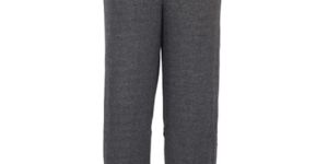 Comfortable Grey Ankle Casual Trouser
