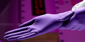 Purple Nitrile Gloves