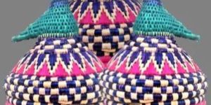 Decorative Moonj Basket