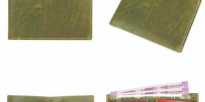 Mens Crunch Leather Wallet