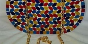 Mosaic Clutch Purse