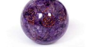 Amethyst Orgonite Sphere