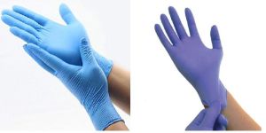 NITRILE HAND GLOVES POWDER FREE