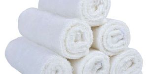 Pack of 6 Snowy White Bamboo Towels