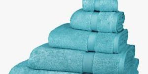 Pack of 6 Teal Bamboo Towels