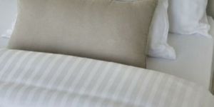 Satin Stripe Bed Sheets
