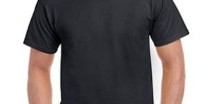Black Round Neck T-shirt