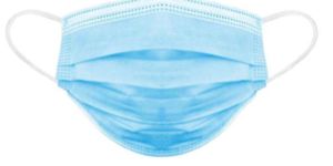 3 Ply Face Mask without Nose Pin