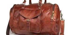 Leather Duffel Bag
