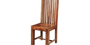 Wooden High Back Chair