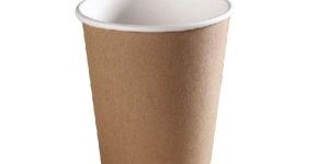 Disposable Plain Coffee Glasses