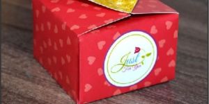 Paper Gift Container Heart