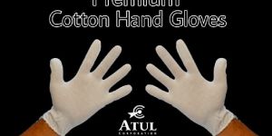 White Cotton Hand Gloves