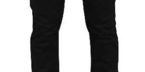 Slim Fit Black Denim Stretchable Jeans