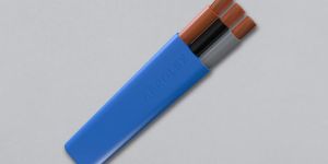 Rubber 3 and 4 Core Flat Submersible Drop Cables