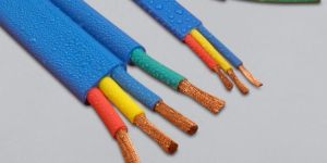 Rubber 4 Core Motor Lead Cable with Divisible Earth Core