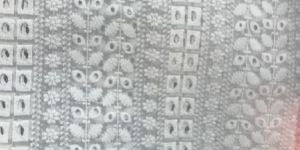 Chikan Embroidery Fabric