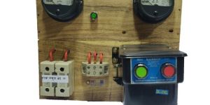 Wooden Single Phase DOL Starter Panel