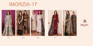 Deepsy Imorzia Vol-17 Georgette Embroidery