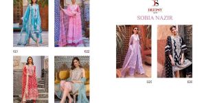 Deepsy Sobia Nazir Pure Cotton with Embroidery