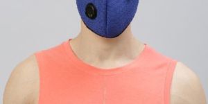 Royal Blue Head Band Face Mask