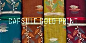 Capsule Gold Print