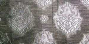 Designer Linen Jacquard Fabric