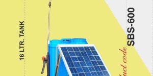 Display Battery Sprayer with Solar Panel