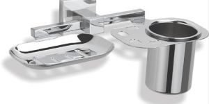 Soap Dish and Tumbler