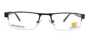 Half Rim Unisex Metal Optical Frames