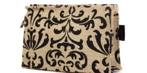Printed Jute Pouch