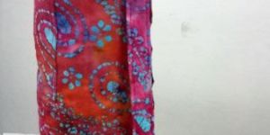 Red Yoga Accessories Bag