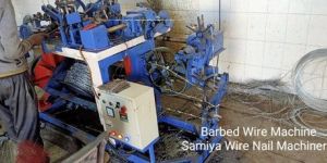 Barbed Wire Making Machine