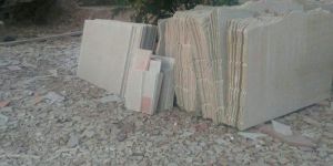 White Dholpur Stone Slabs